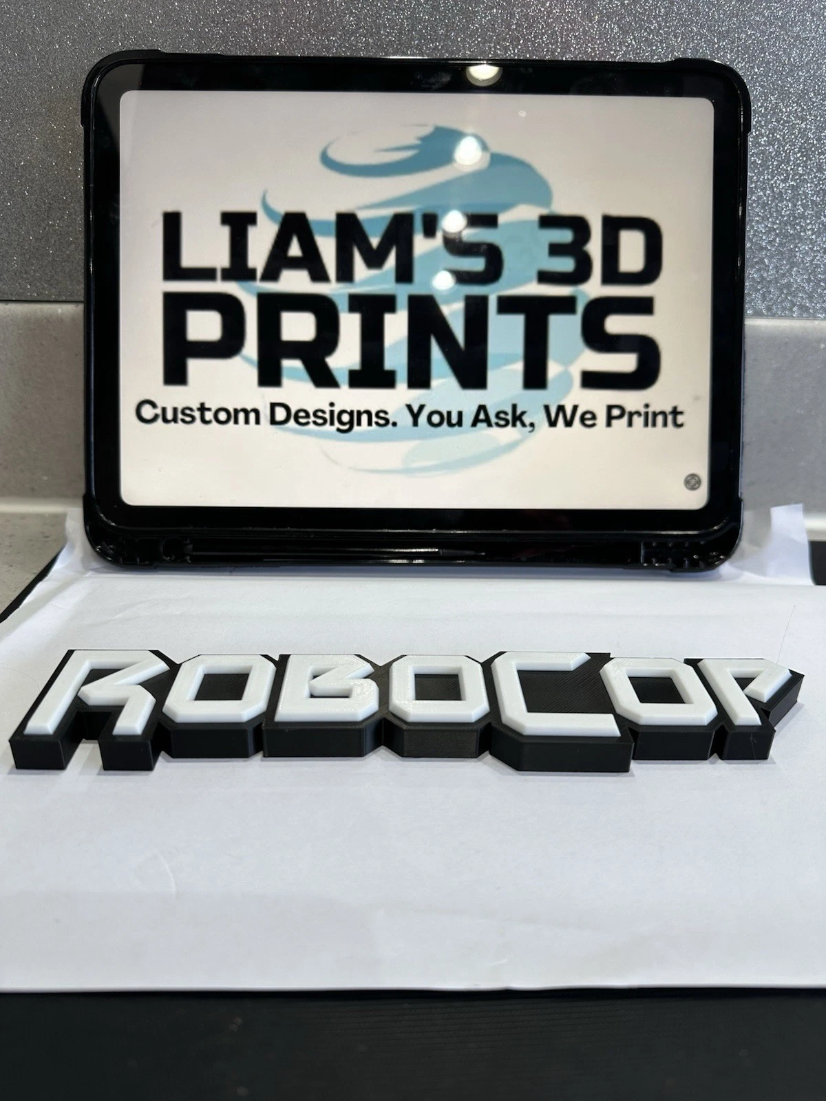 Decorative Robocop Film TV logo Sign Display Pops