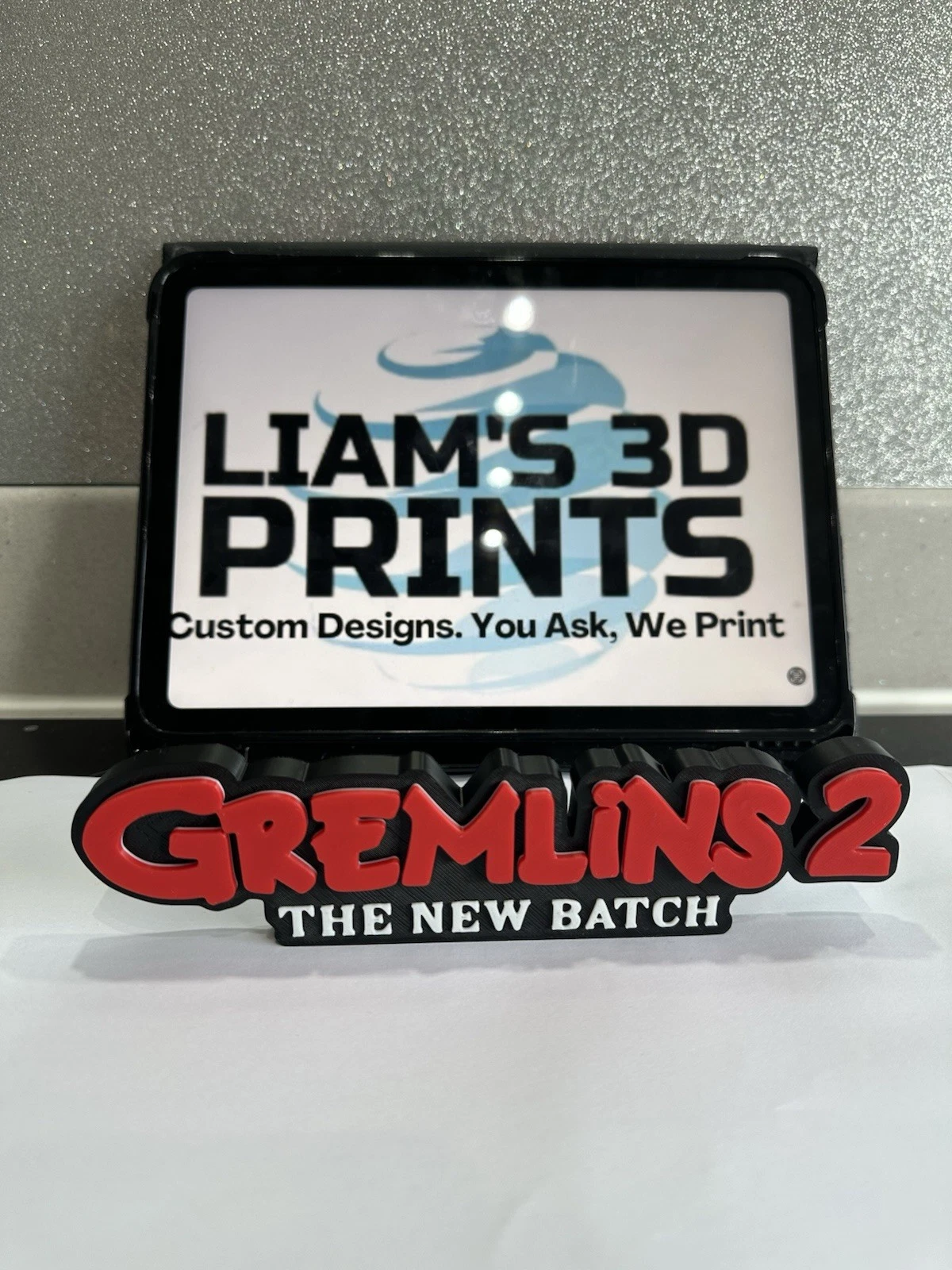 Decorative Gremlins 2 The new batch logo Sign Pop Display Film