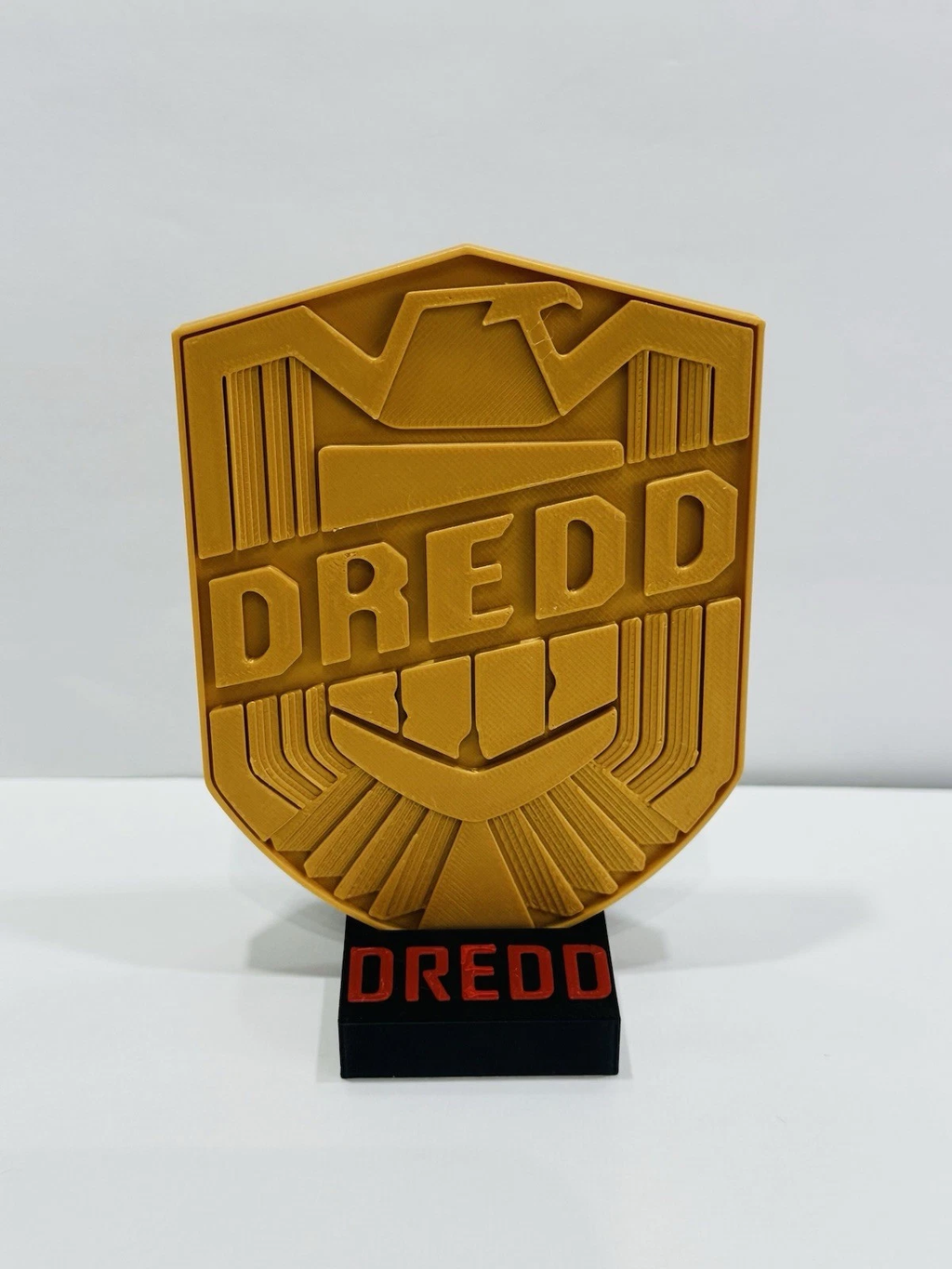 Decorative Judge Dredd Badge With or Without Stand Film Logo Sign Display