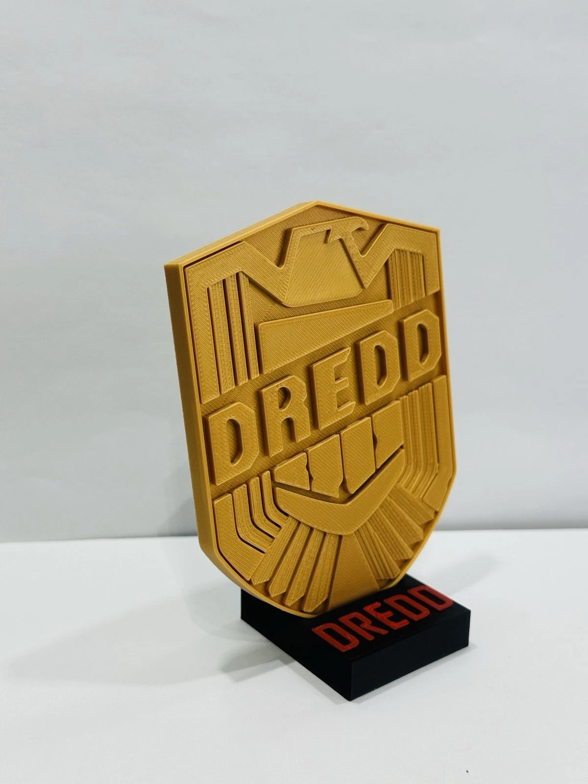 Decorative Judge Dredd Badge With or Without Stand Film Logo Sign Display
