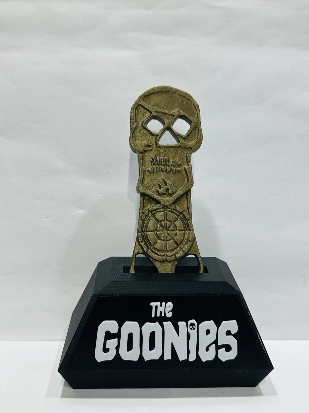 Decorative Goonies Skeleton Key With or Without Stand Film Logo Sign Display