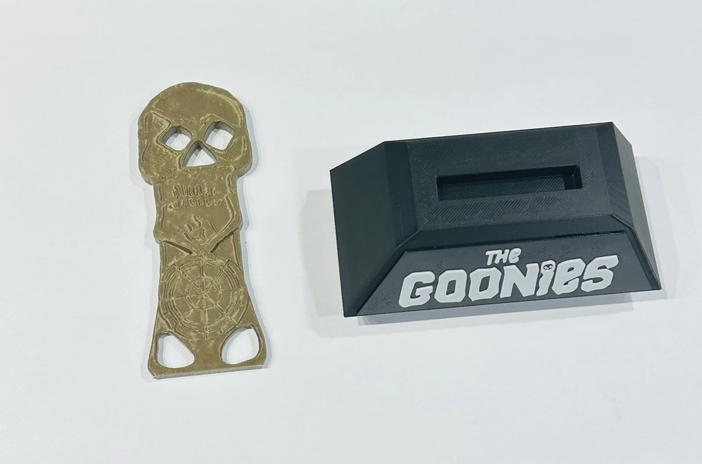 Decorative Goonies Skeleton Key With or Without Stand Film Logo Sign Display
