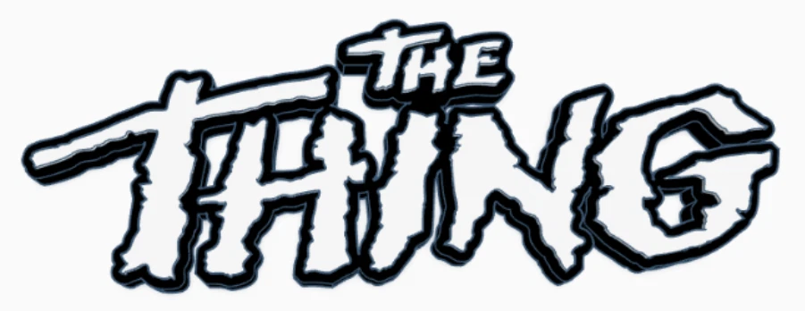 Decorative The Thing Film Self Standing logo display pops