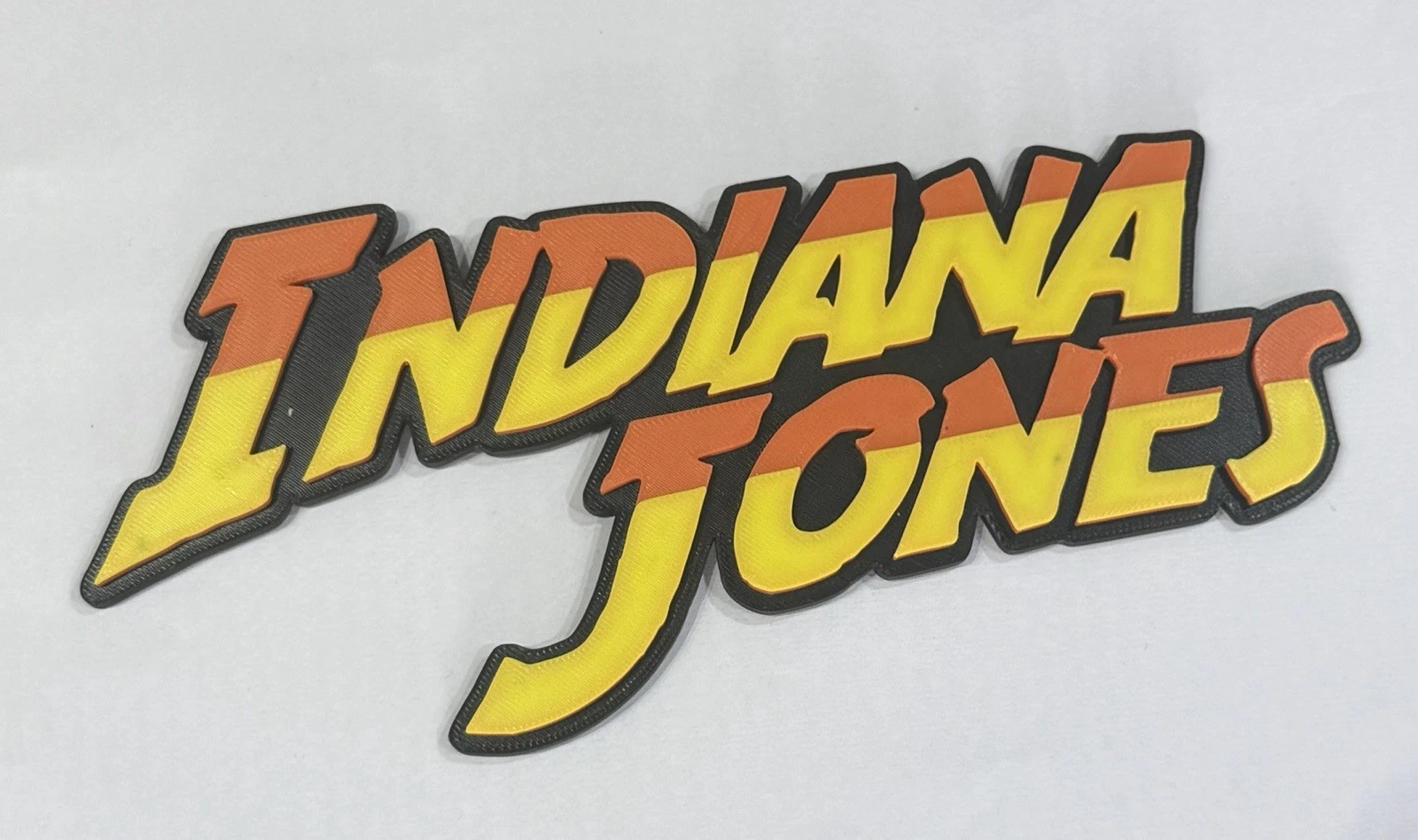 Decorative Indiana Jones Film Logo Sign Display Cinema