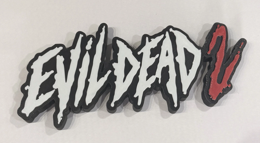 Decorative Evil Dead 2 Film Room Sign Display Logo Pops