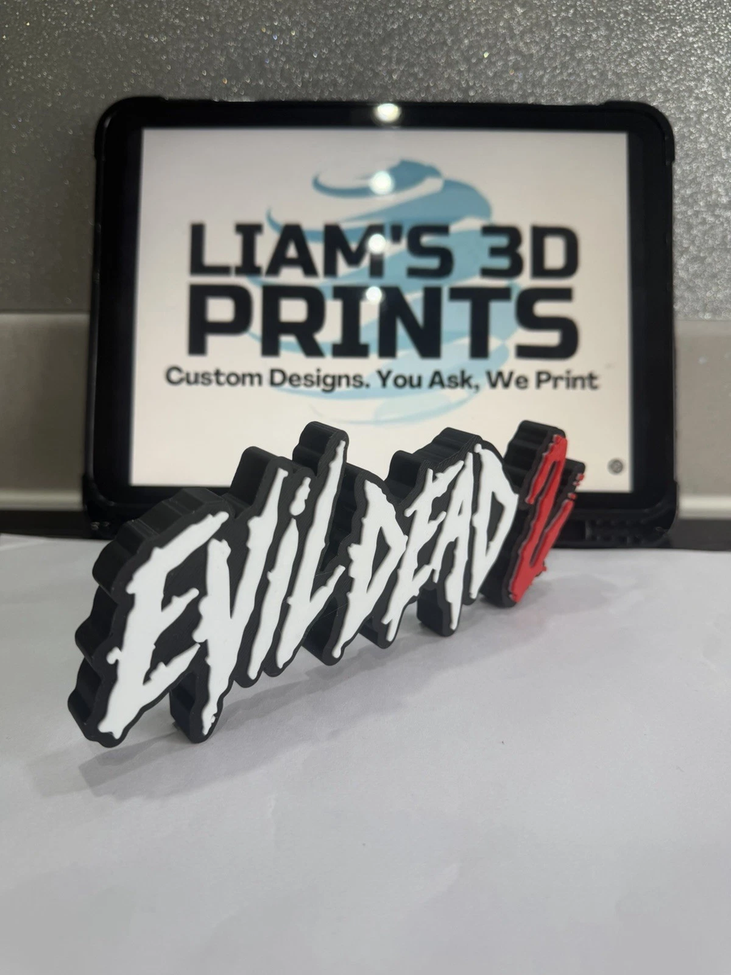 Decorative Evil Dead 2 Film Room Sign Display Logo Pops