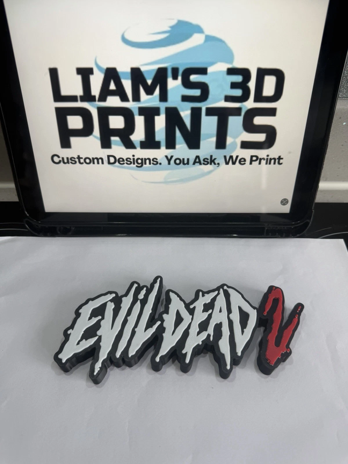 Decorative Evil Dead 2 Film Room Sign Display Logo Pops