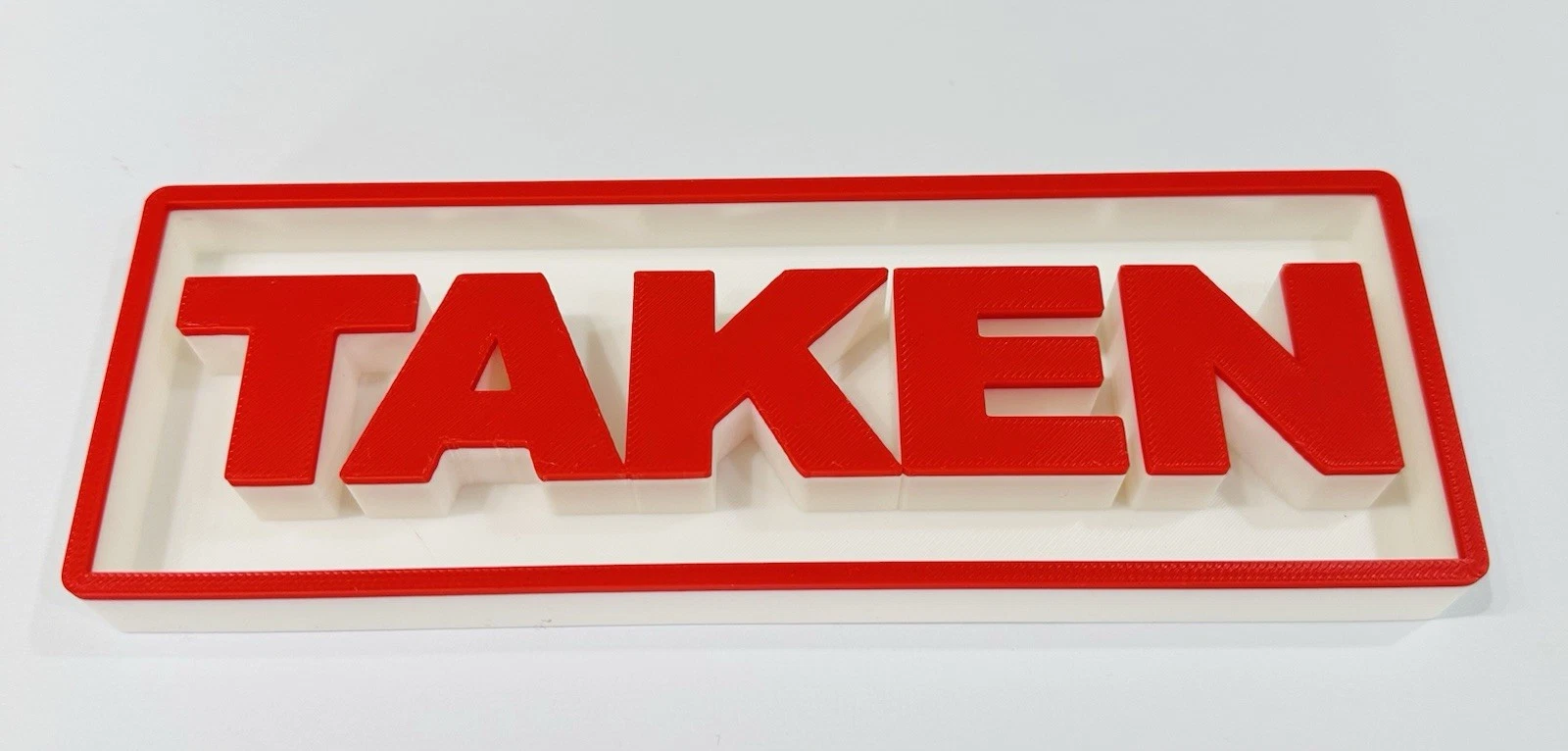 Decorative Taken Film Logo Sign Display Cinema s17.5cm L22cm