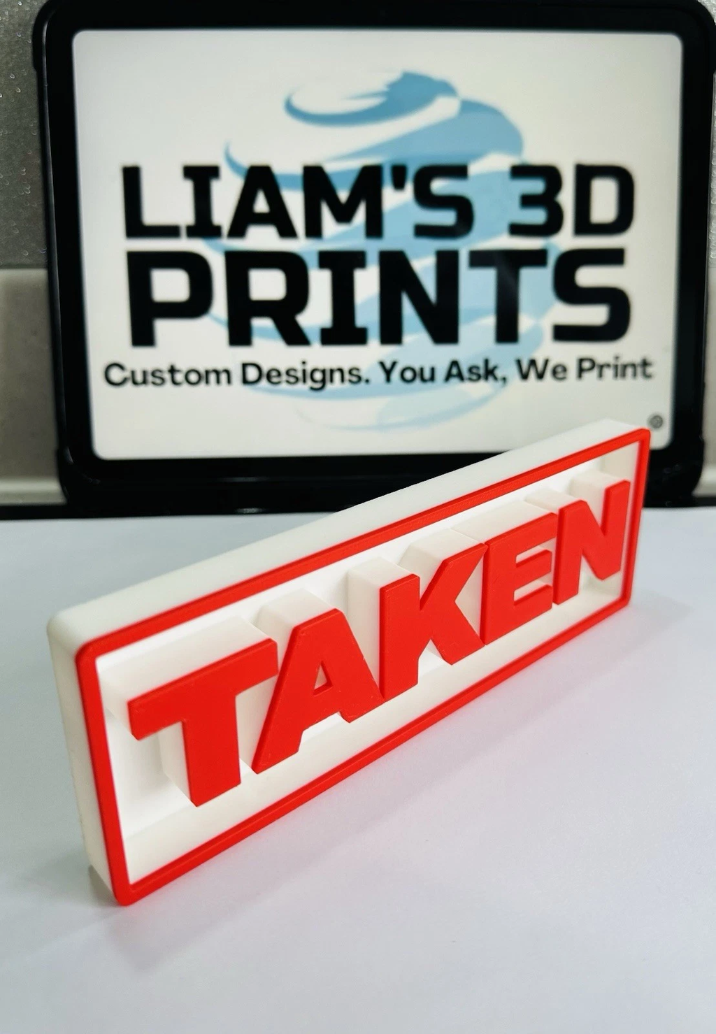 Decorative Taken Film Logo Sign Display Cinema s17.5cm L22cm