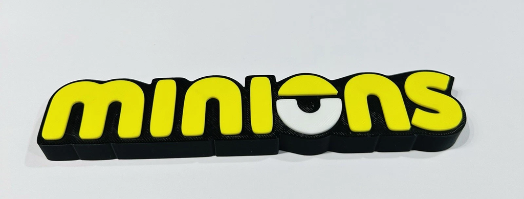 Decorative Despicable Me's Minions Film TV logo Sign Display Pops