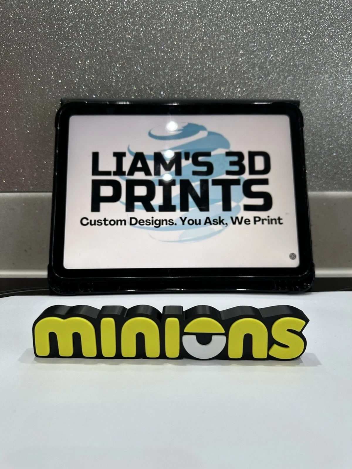Decorative Despicable Me's Minions Film TV logo Sign Display Pops