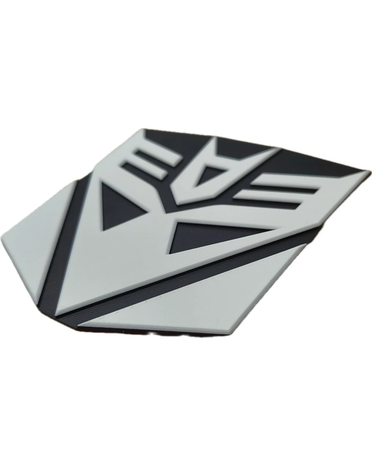 Decorative Tranformers Decepticons Emblem Pop logo Sign Display Any Colour