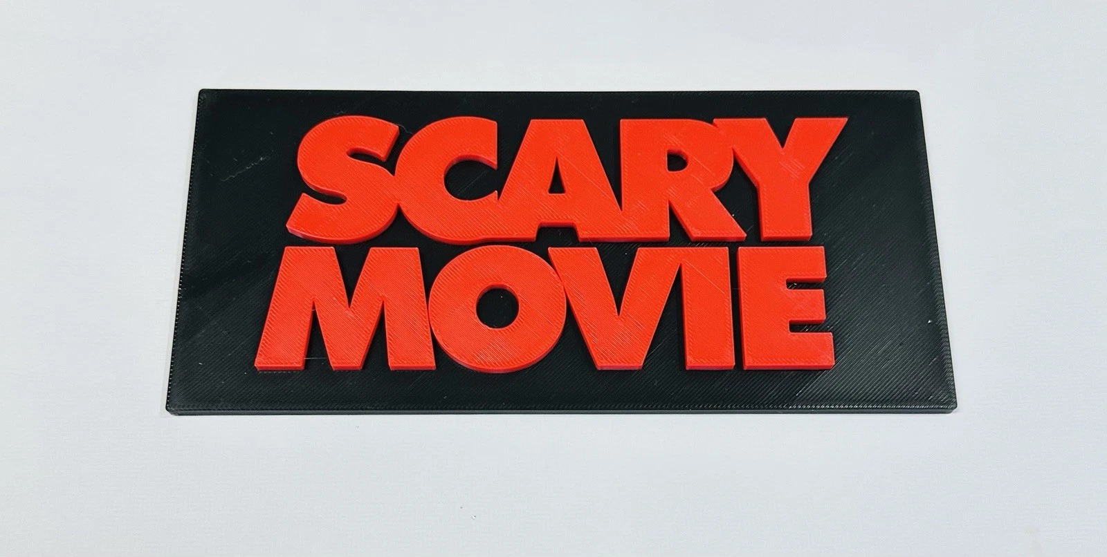 Decorative Scary Movie Film TV logo Sign Display Pops