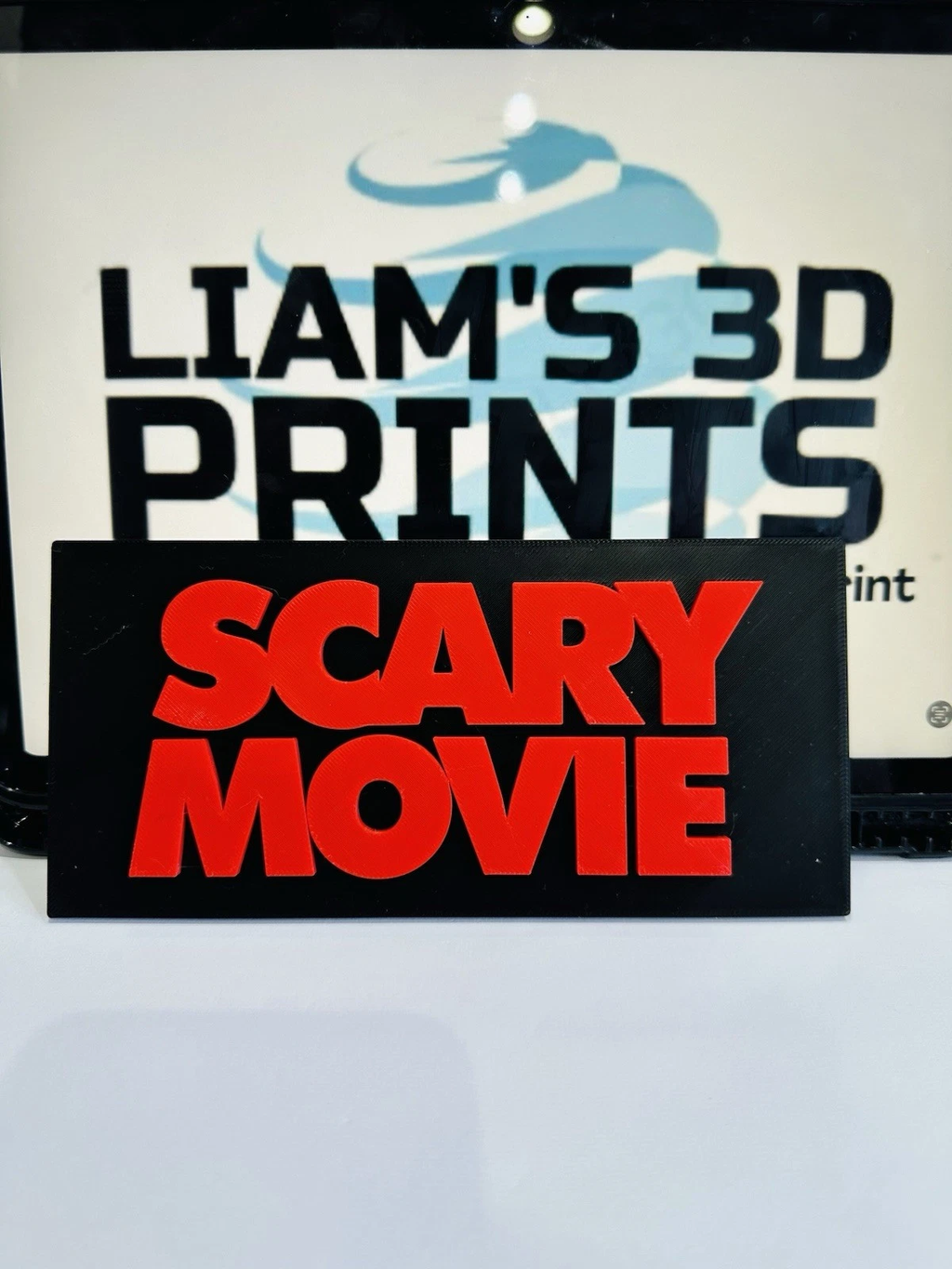 Decorative Scary Movie Film TV logo Sign Display Pops