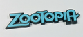Decorative Zootopia Animated Film Logo Word Sign Room Display Pops Self Standing
