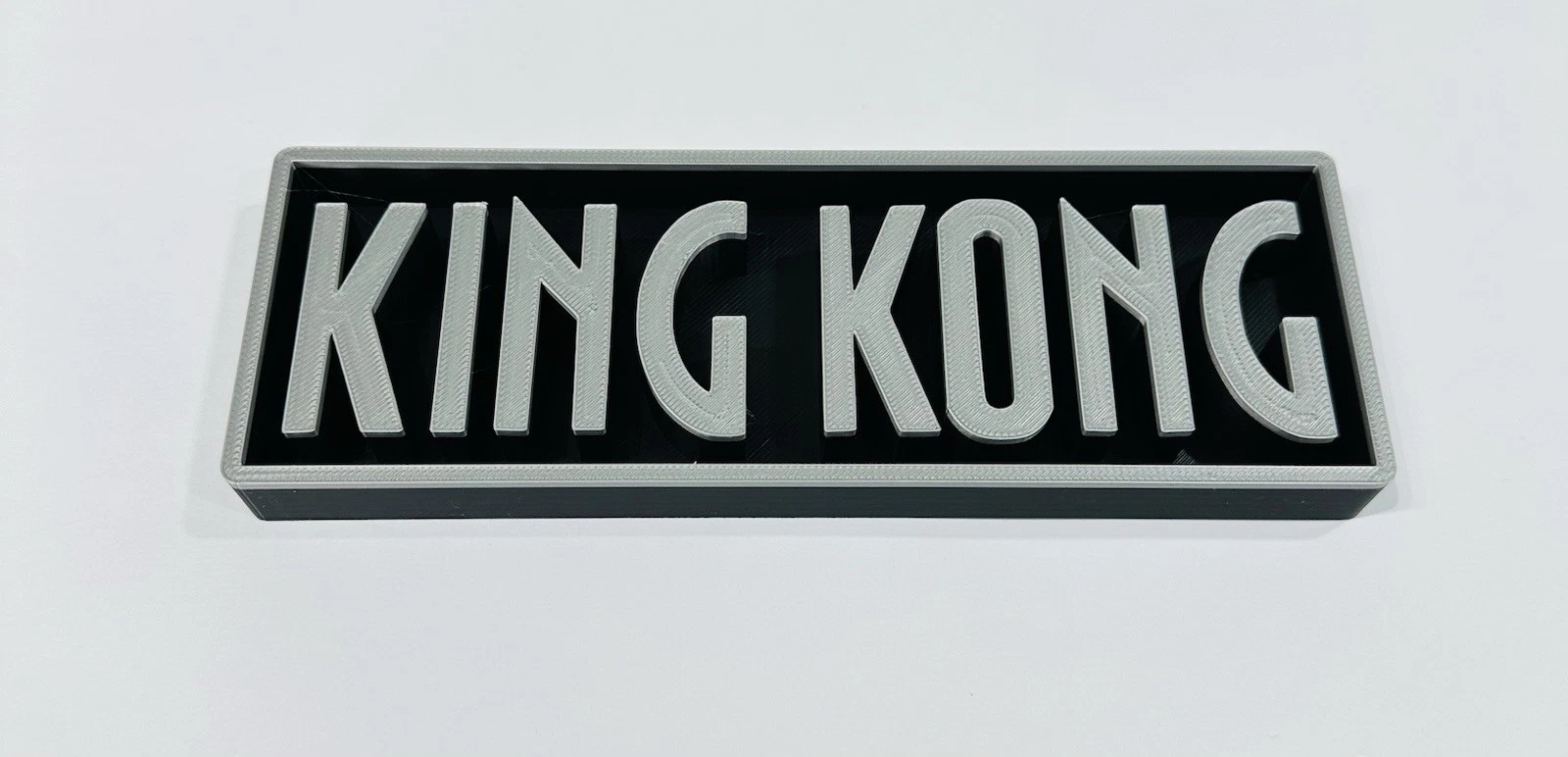 Decorative King Kong Film Logo Sign Display Cinema small 17.5cm Large 22cm