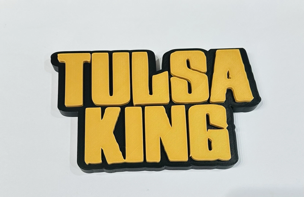 Decorative Tulsa King Film TV logo Sign Display Pops