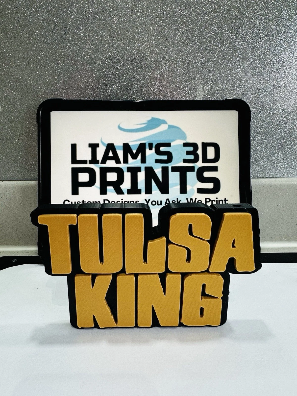 Decorative Tulsa King Film TV logo Sign Display Pops