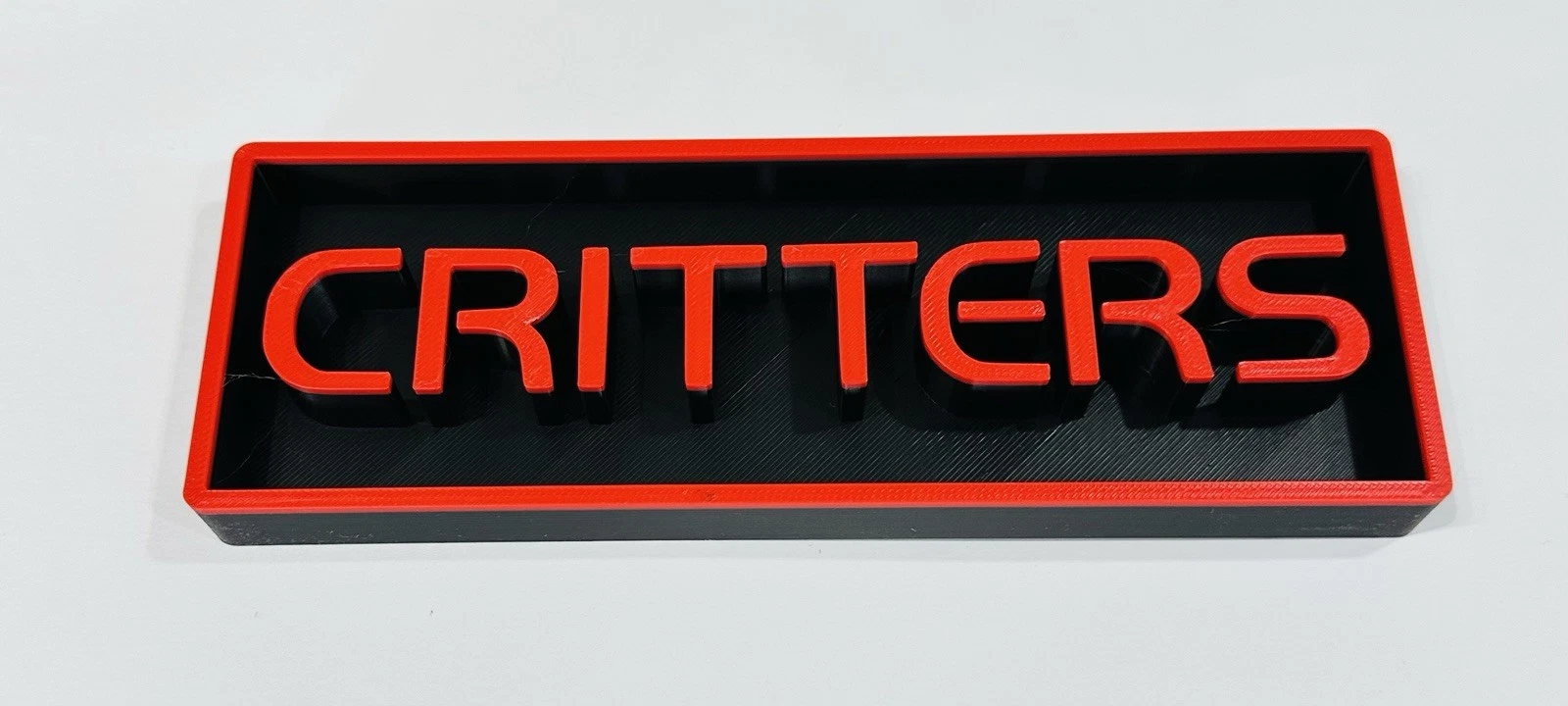 Decorative Critters 1 2 3,Film Logo Sign Display Cinema s17.5cm L22cm