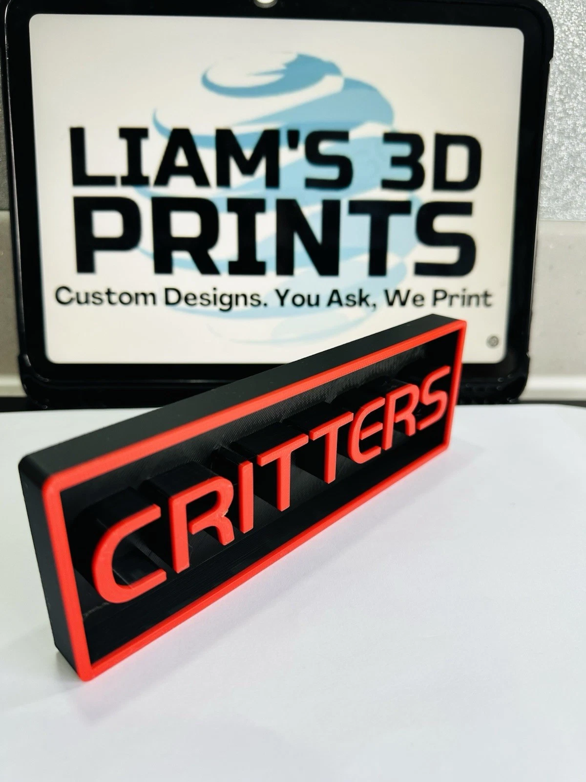 Decorative Critters 1 2 3,Film Logo Sign Display Cinema s17.5cm L22cm
