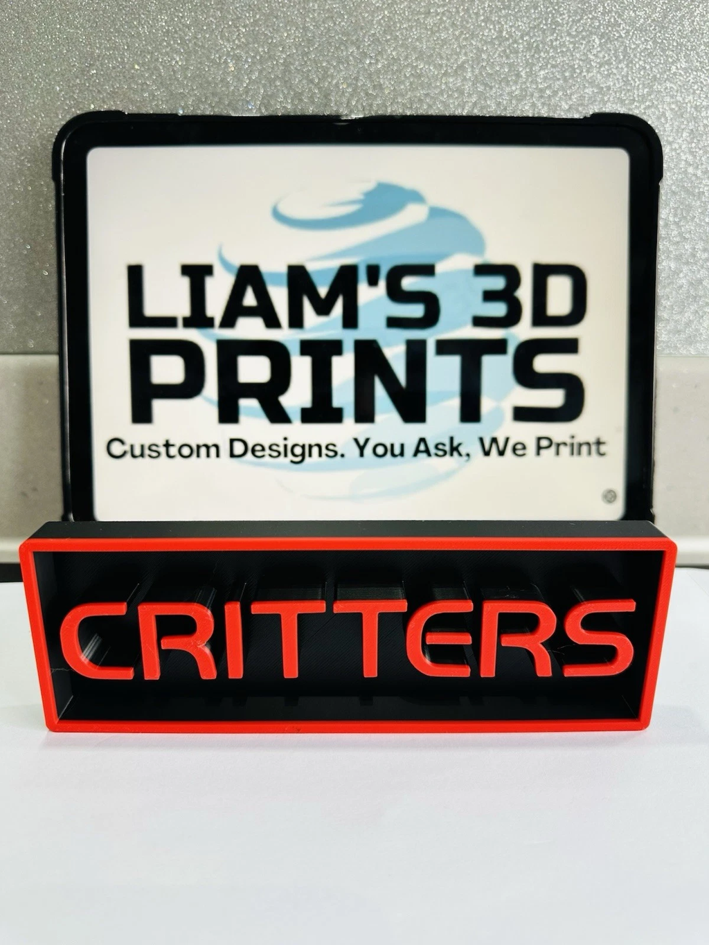 Decorative Critters 1 2 3,Film Logo Sign Display Cinema s17.5cm L22cm