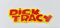 Decorative Dick Tracy Film TV logo Sign Display Pops