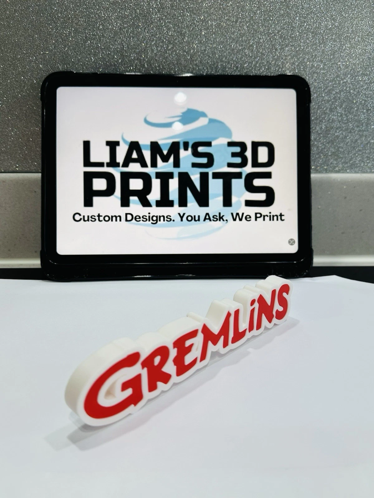 Decorative Gremlins Self Standing Film TV logo Sign Display Pops