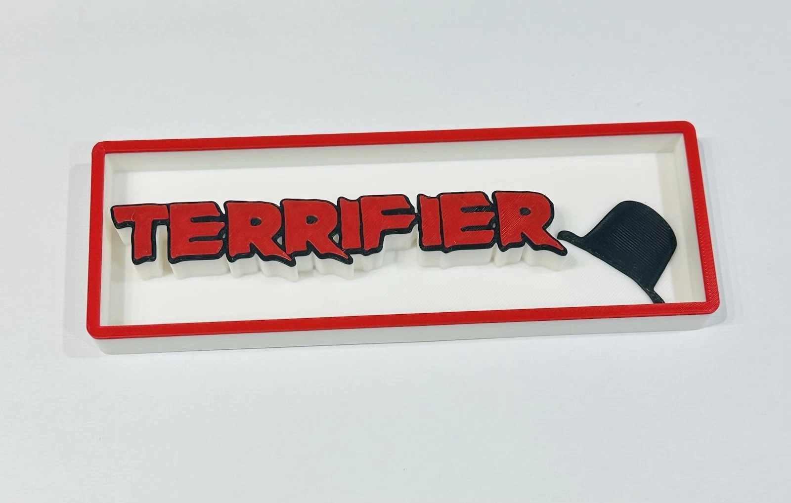 Decorative Terrifier 2 3 Film Logo Sign Display Cinema s 17.5cm L 22cm