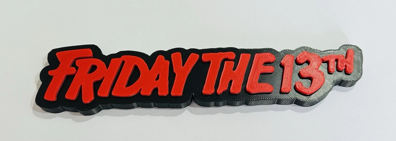 Decorative Friday the 13th Logo Sign Display Pops