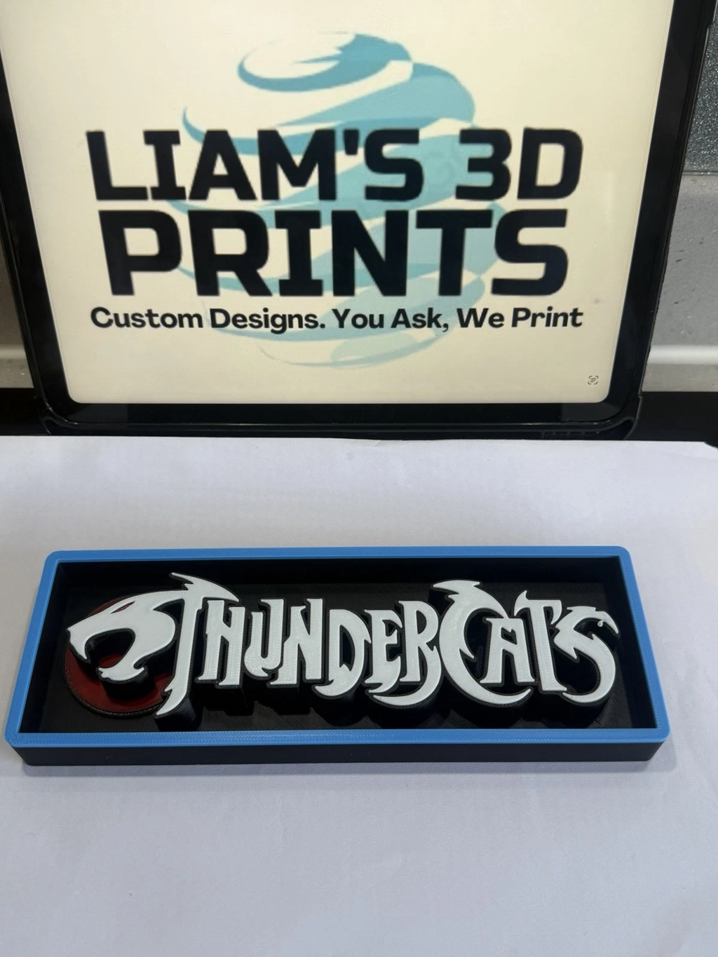 Decorative Thundercats Tv Logo Sign Display Cinema small 17.5cm Large 22cm