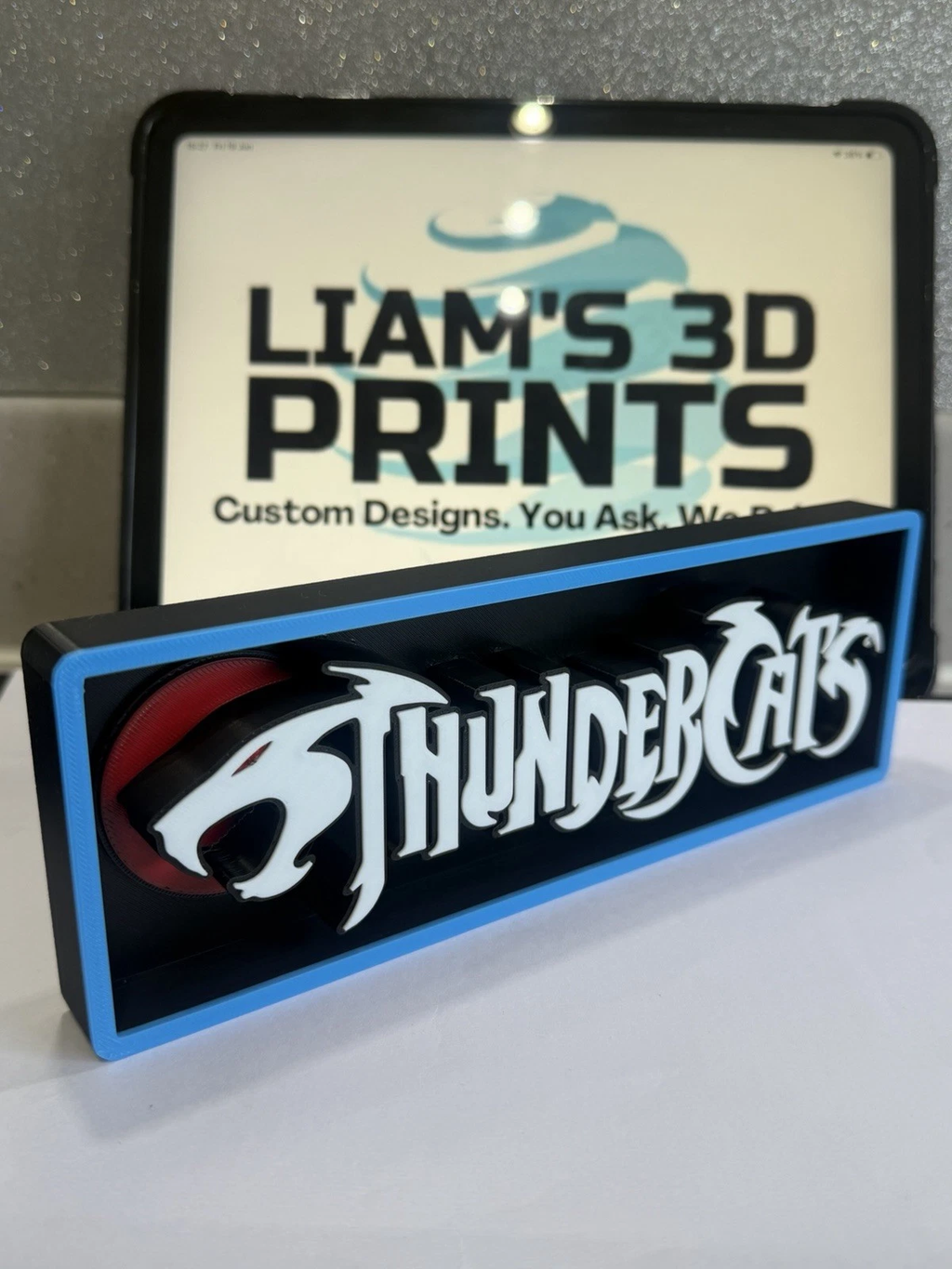 Decorative Thundercats Tv Logo Sign Display Cinema small 17.5cm Large 22cm