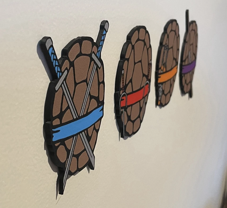 Decorative TMNT Teenage mutant ninja Turtles wall logo Sign Display