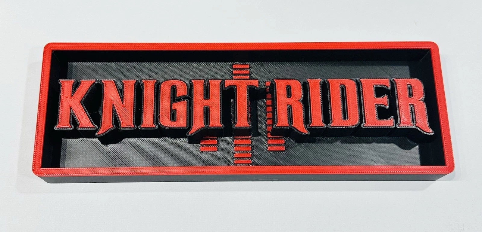 Decorative Knight Rider Kitt Film Logo Sign Display Cinema small 17.5cm L 22cm