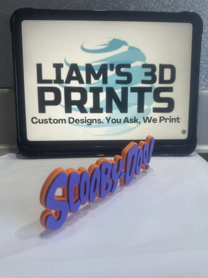 Decorative Scooby Doo Scooby-doo TV Film logo Sign Display 15cm X 5 Cm