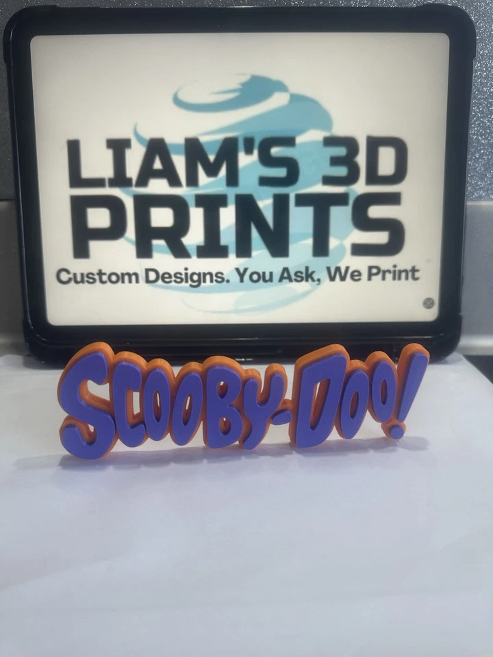 Decorative Scooby Doo Scooby-doo TV Film logo Sign Display 15cm X 5 Cm