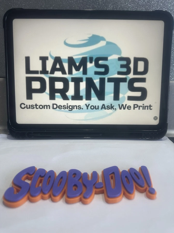 Decorative Scooby Doo Scooby-doo TV Film logo Sign Display 15cm X 5 Cm
