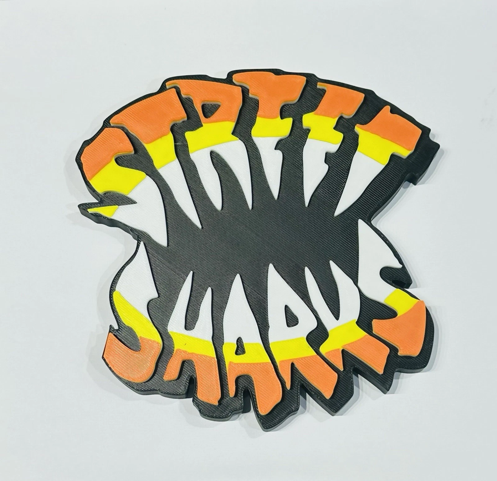 Decorative Street Sharks Film TV logo Sign Display Pops Self Standing