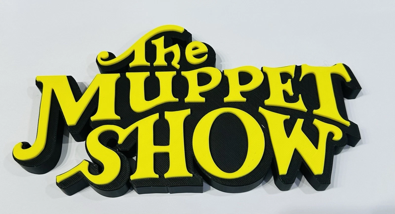 Decorative The Muppet Show Film TV logo Sign Display Pops