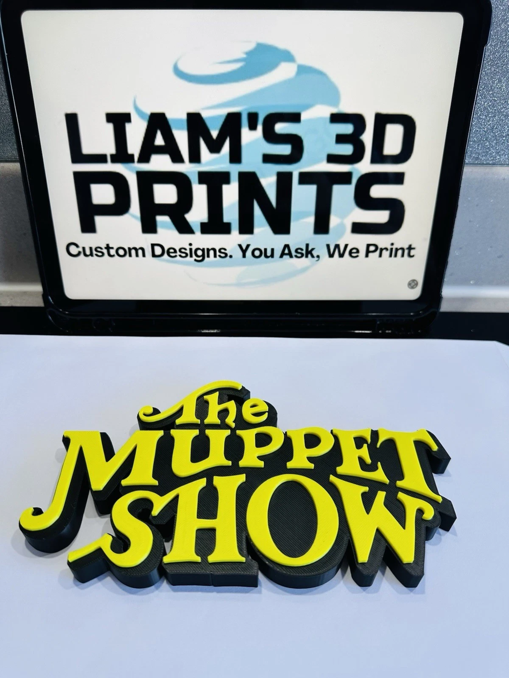Decorative The Muppet Show Film TV logo Sign Display Pops