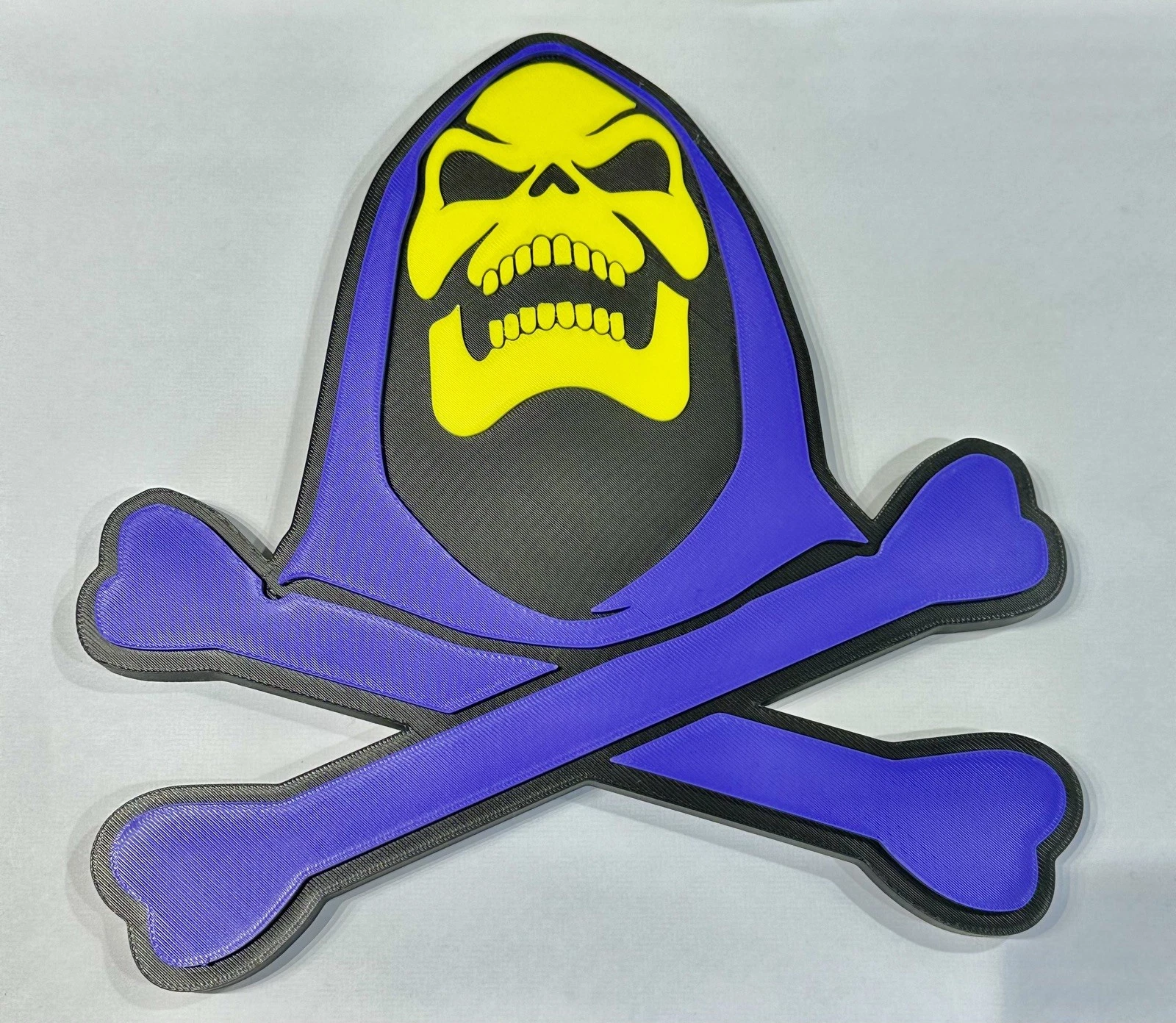 Decorative Skeletor He Man Master Of The Universe Skull logo Sign Display