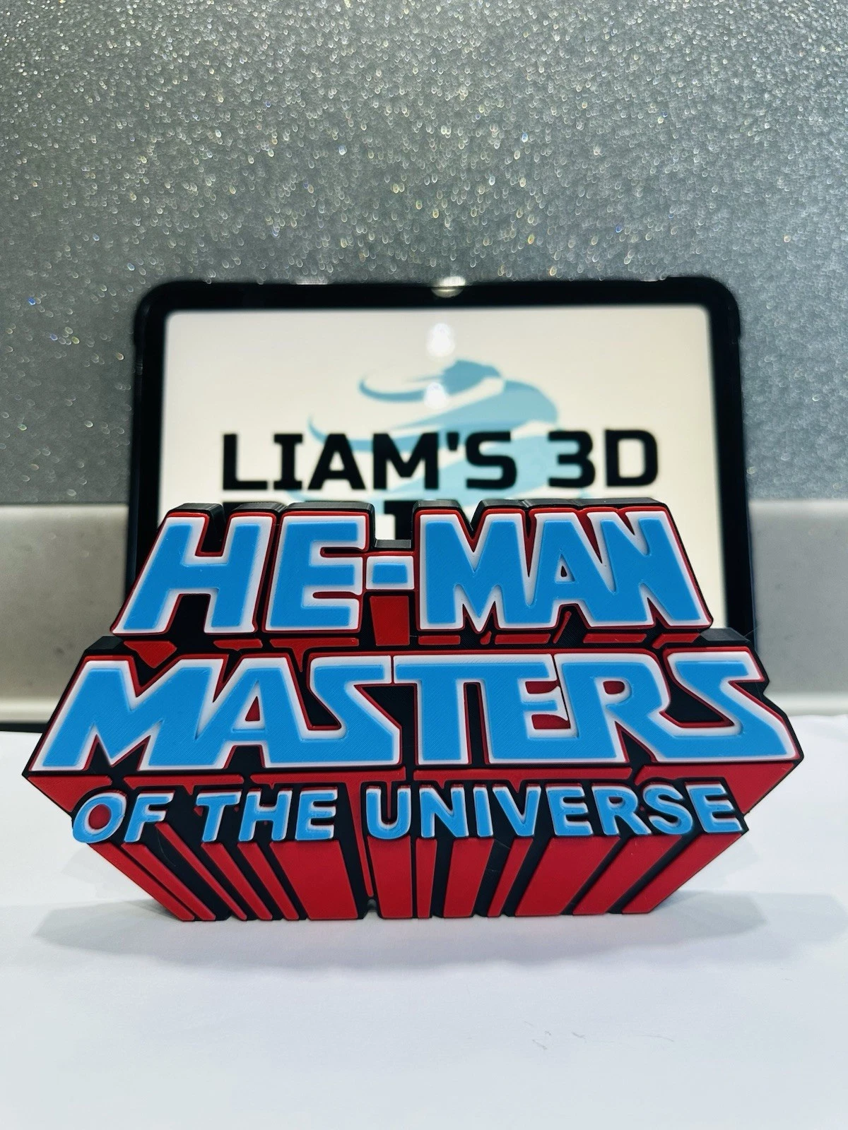 Decorative He Man HE-MAN Master Of The Universe logo Sign Display