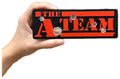 Decorative The A team A-Team logo Sign Display two sizes small 16cm Large 25cm