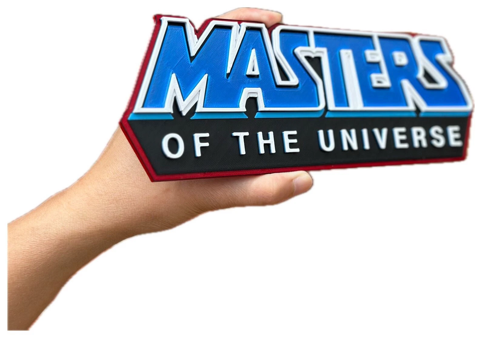 Decorative He-Man He Man Máster Of The Universe logo Sign Display
