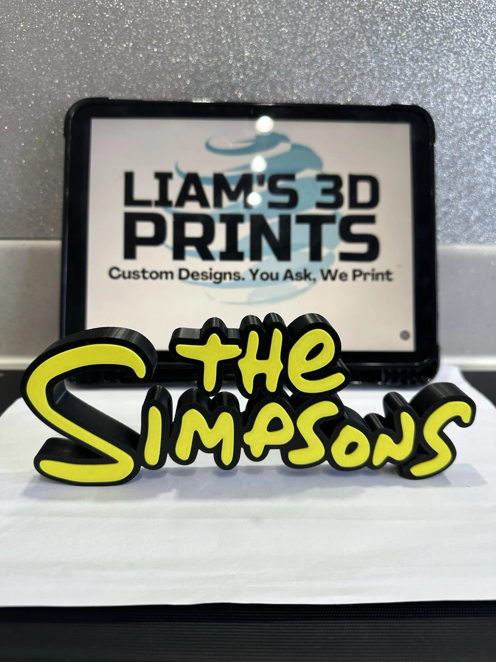 Decorative The Simpsons Tv Film logo Sign Display game Pop