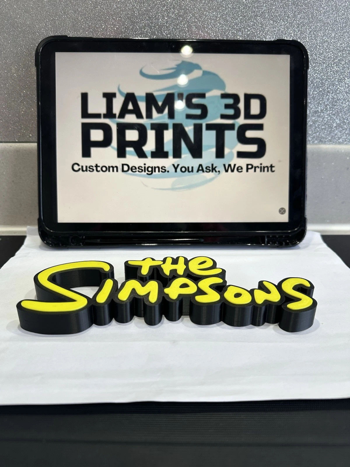 Decorative The Simpsons Tv Film logo Sign Display game Pop