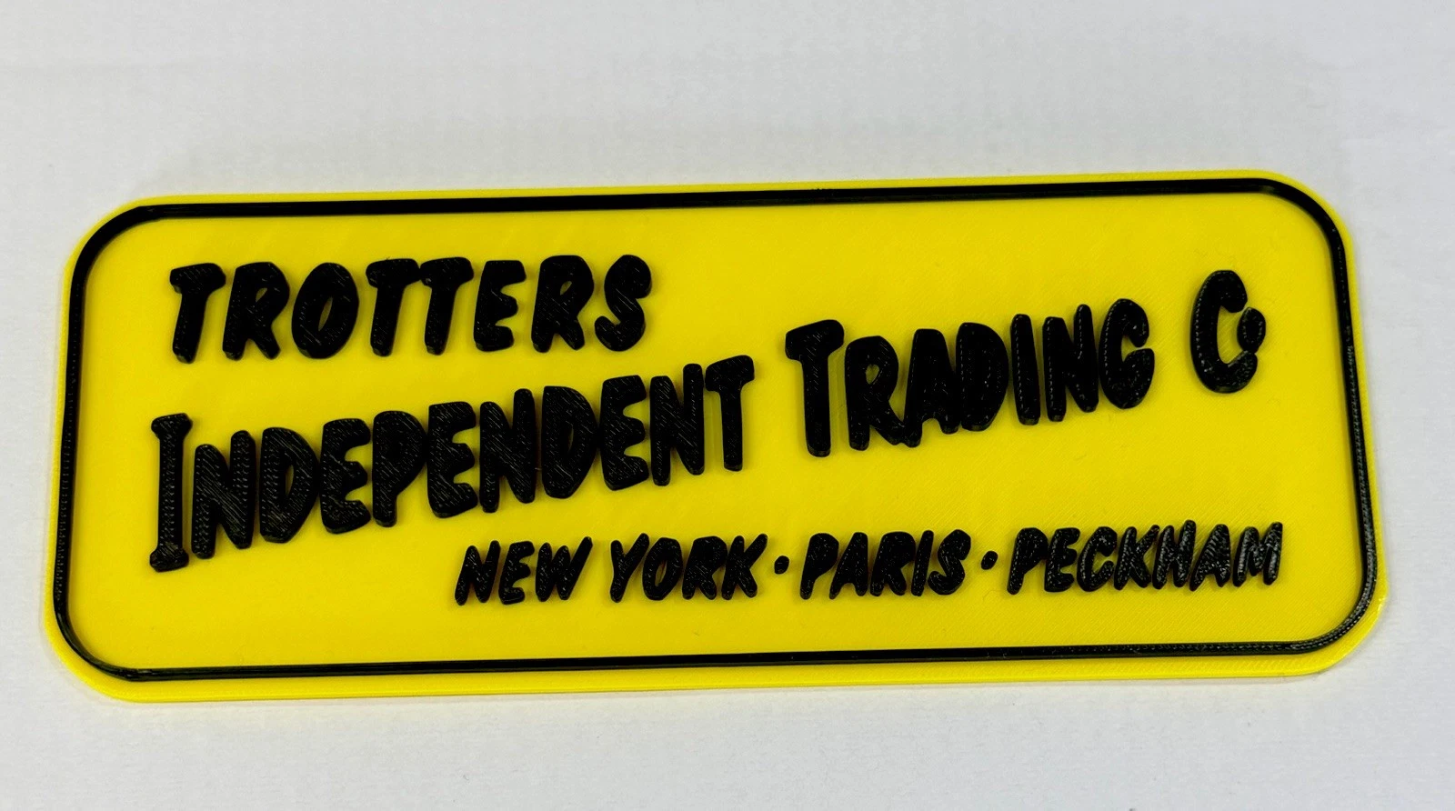 Decorative Only Fools And Horses Trotters Independent Traders Tv Room Sign Logo