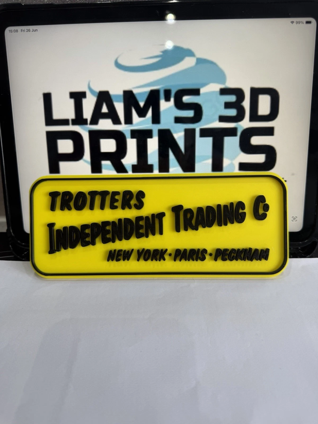 Decorative Only Fools And Horses Trotters Independent Traders Tv Room Sign Logo