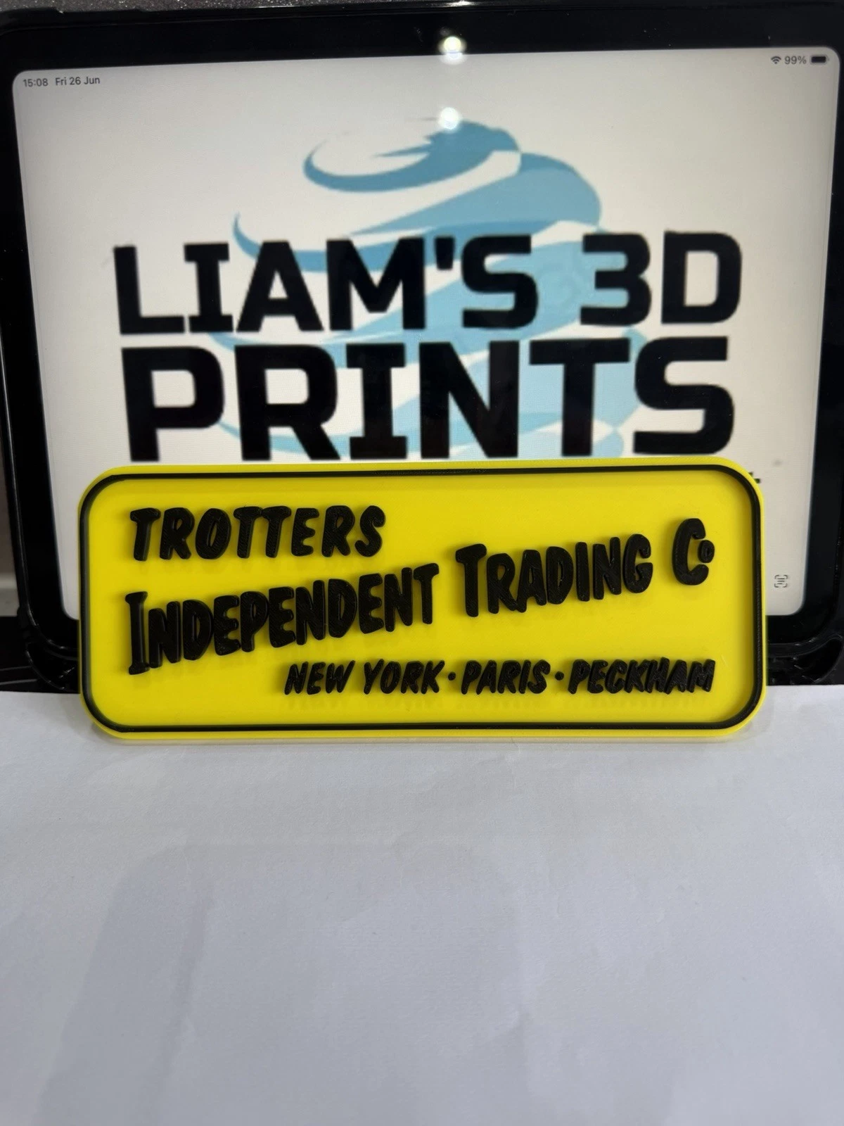 Decorative Only Fools And Horses Trotters Independent Traders Tv Room Sign Logo
