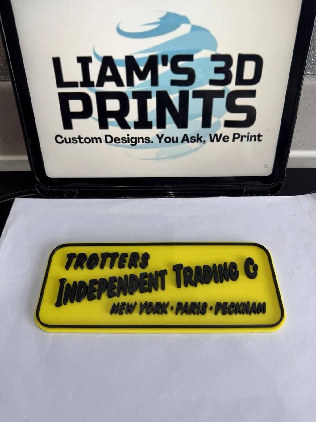 Decorative Only Fools And Horses Trotters Independent Traders Tv Room Sign Logo