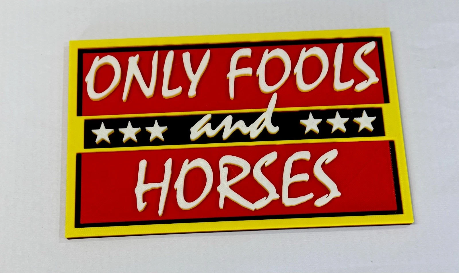 Decorative Only Fools And Horses Tv Film Room Sign Display Logo Pops